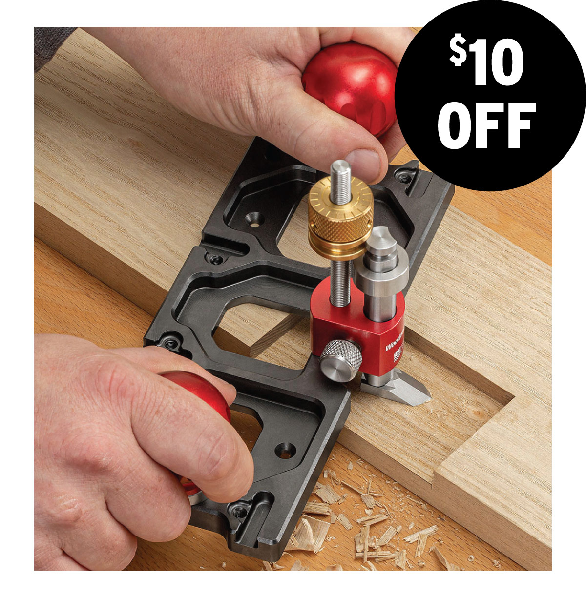 $10 Off Woodpeckers Router Plane with Straight and Spear Point Blades