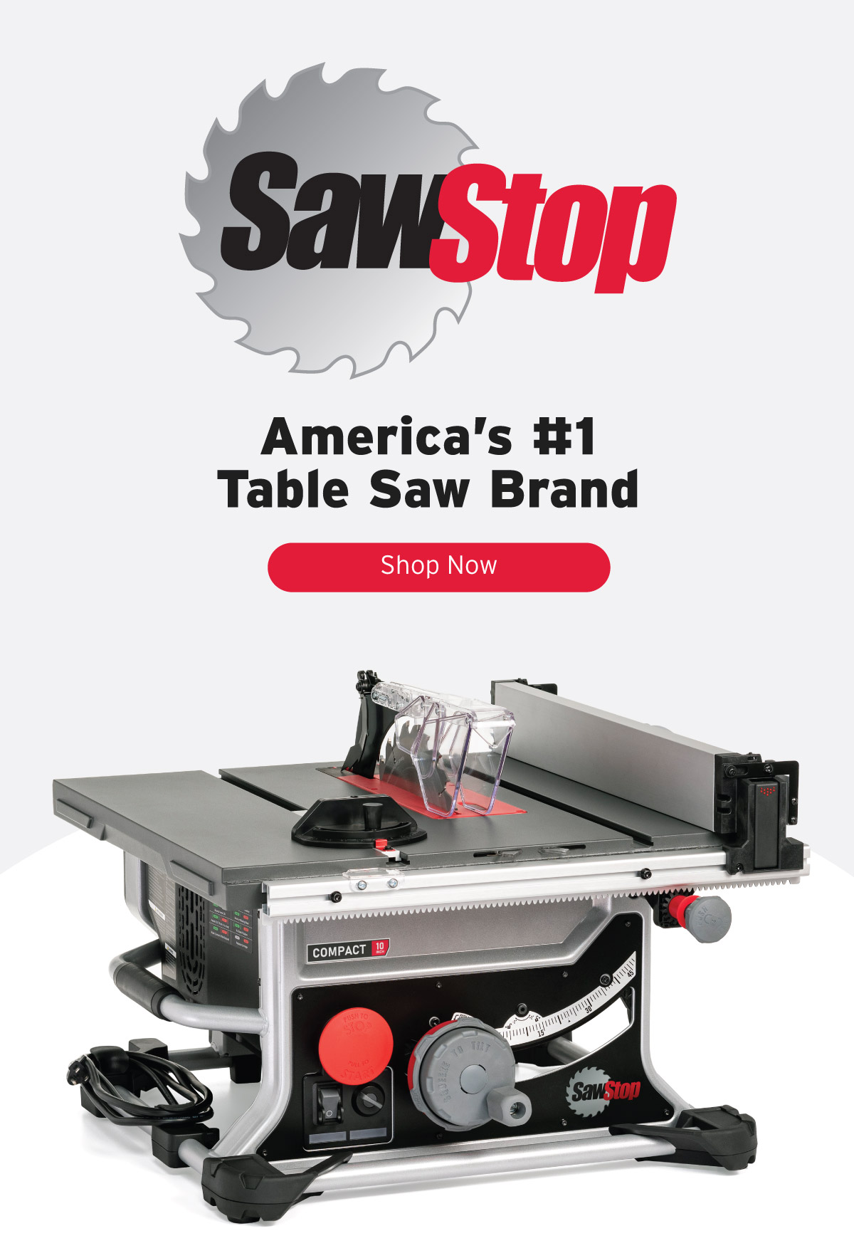SawStop - America's #1 Table Saw Brand