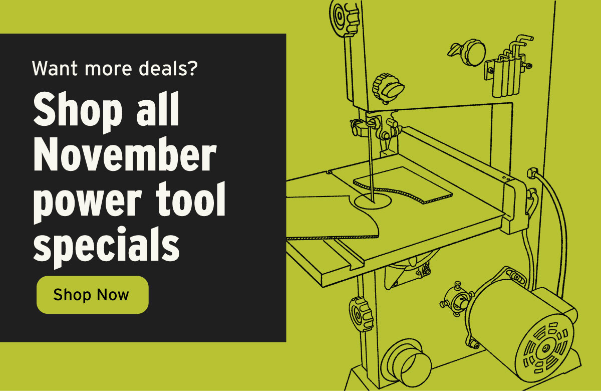 Shop All Power Tool Specials