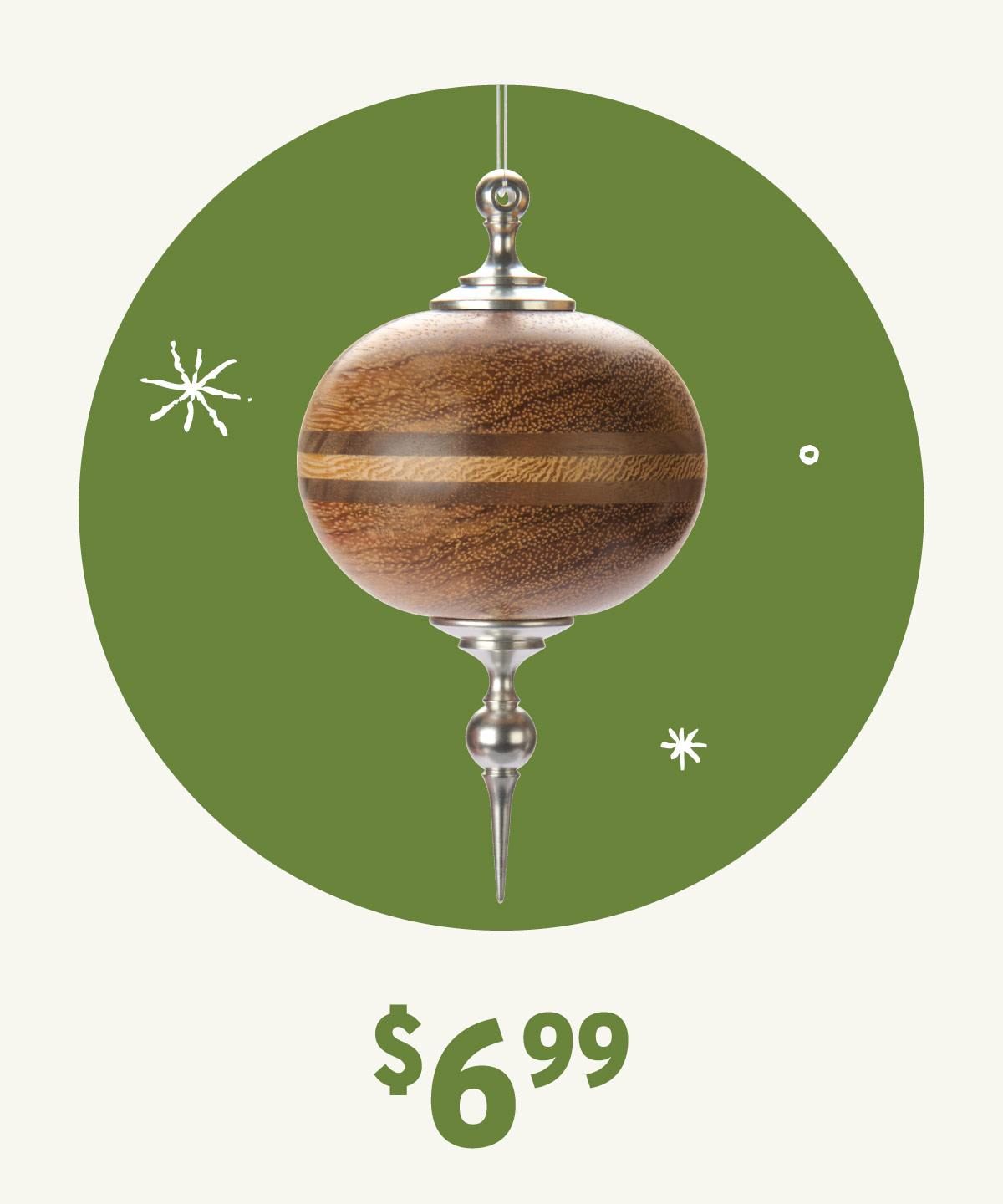 $6.99 WoodRiver Corvus Ornament Turning Kit