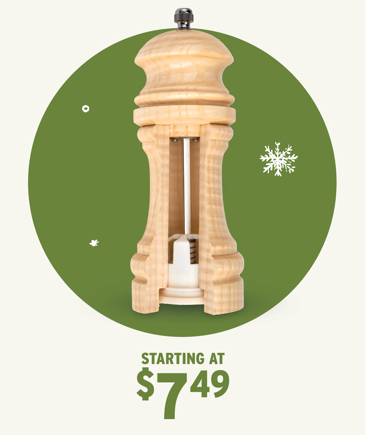 50% Off WoodRiver Pepper or Salt Mill Grinder Turning Kit Mechanism