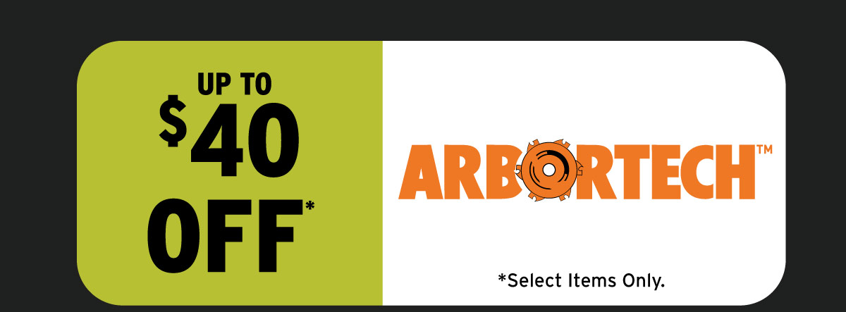Up To $40 Off Arbortech