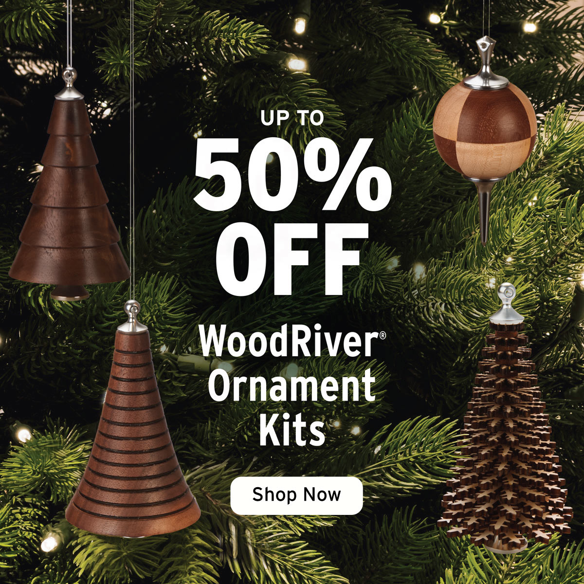 Up To 50% Off WoodRiver Ornaments