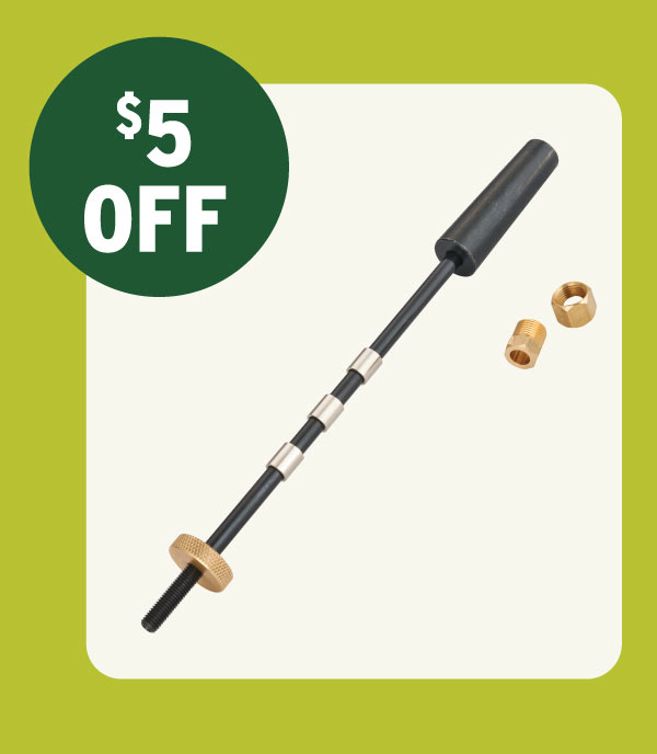 $5 Off WoodRiver Pen Turning Mandrel