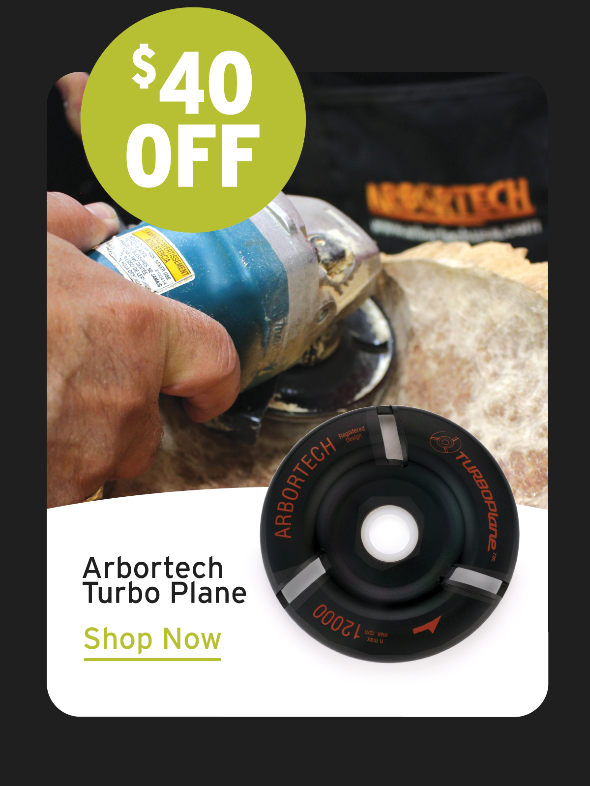 Arbortech Turbo Plane