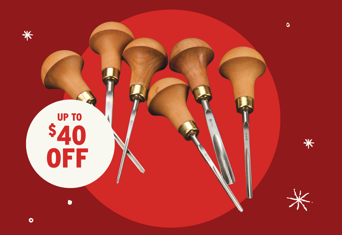 Up To $40 Off Select Carving Tools