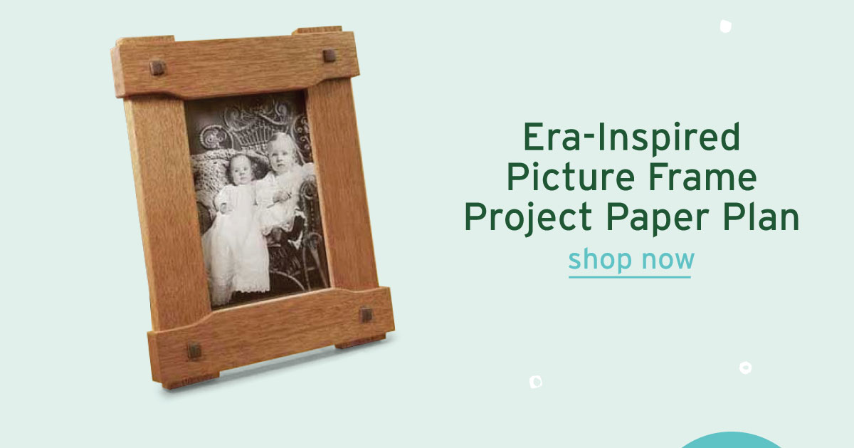 Era-Inspired Picture Frame Project Paper Plan