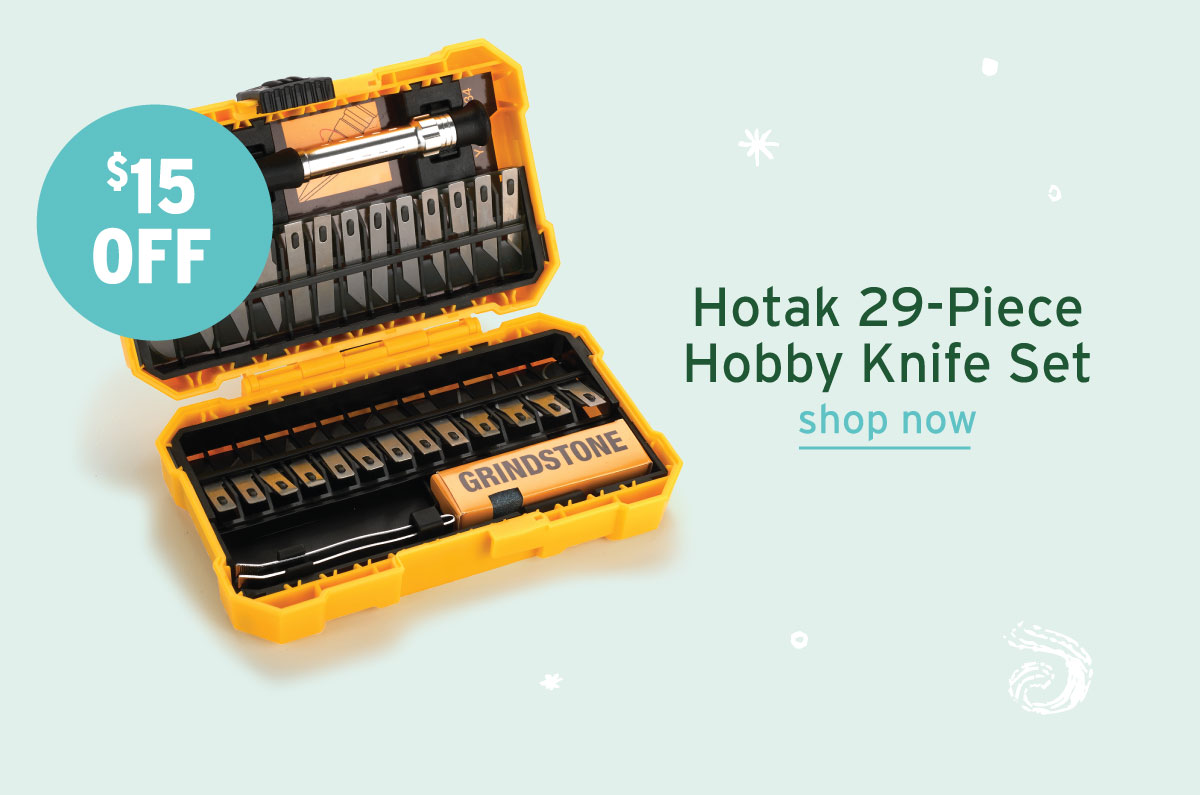 Hotak Hobby Knife Set - 29 Piece