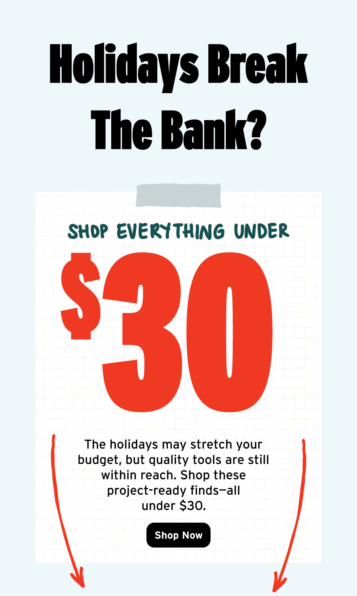Shop Everything Under $30