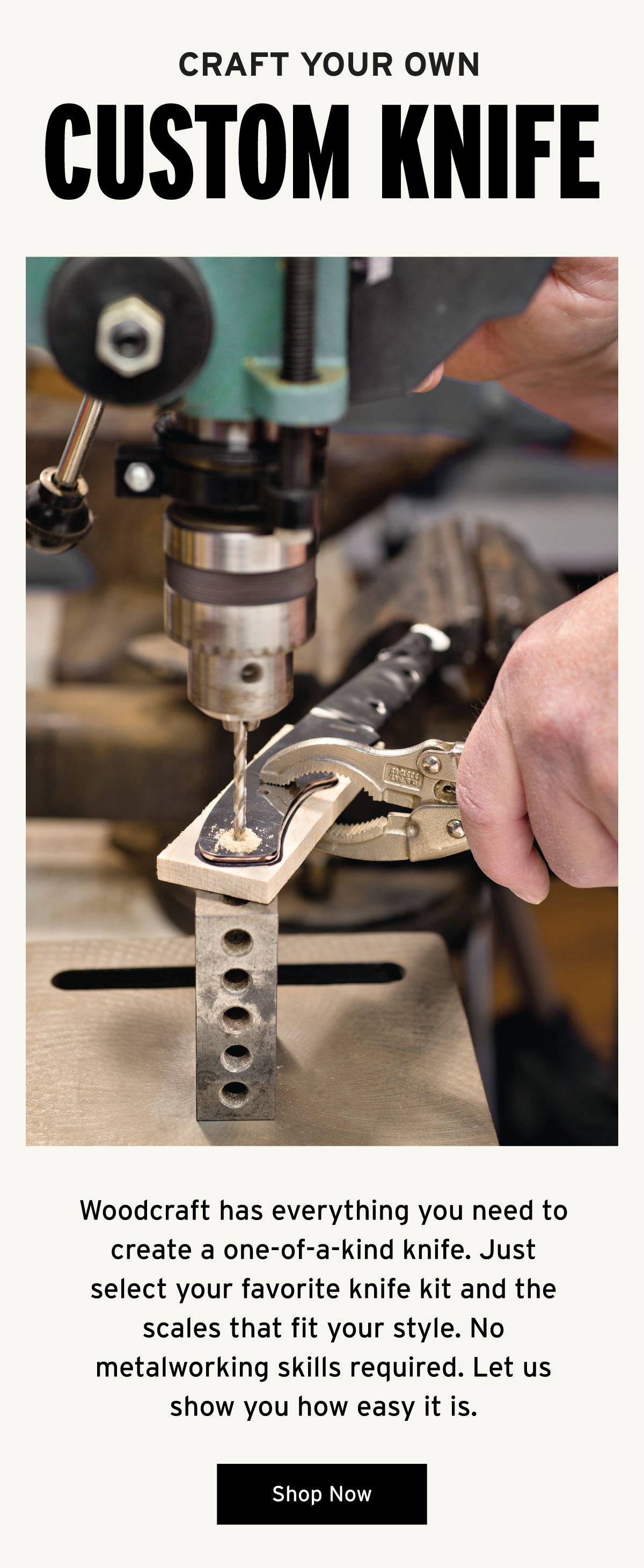 Create A Custom Handle For Your Knife