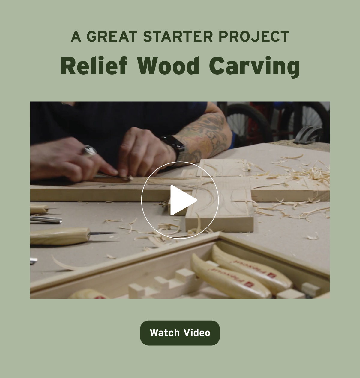 Video - Relief Wood Carving