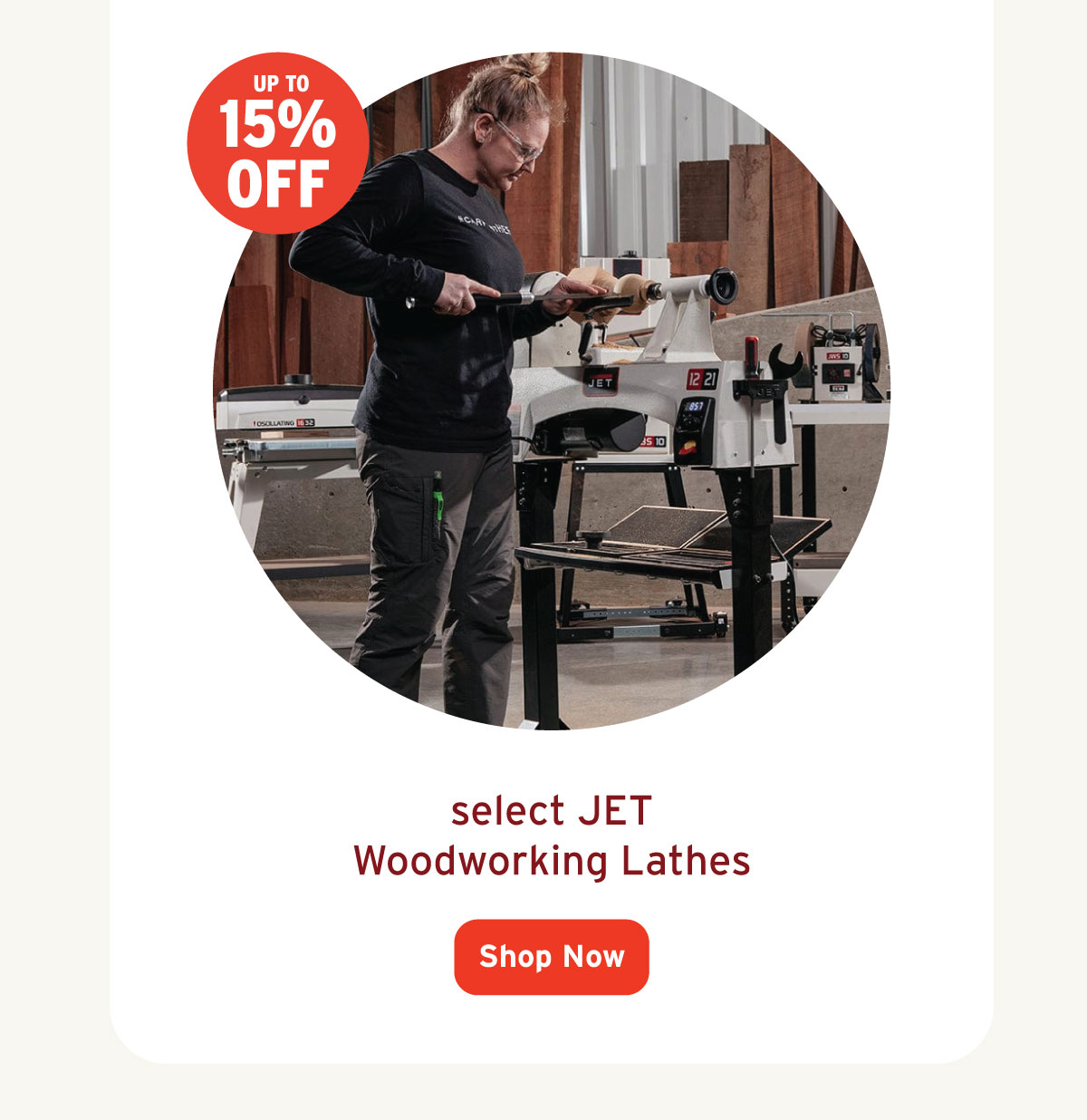 Up To 15% Off Jet Lathes