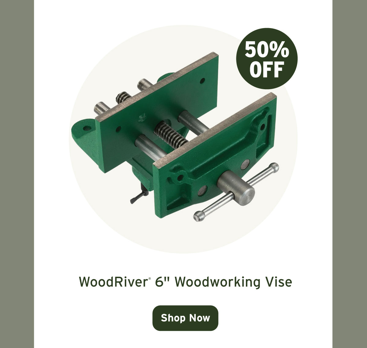 WoodRiver Woodworking Vise 6"