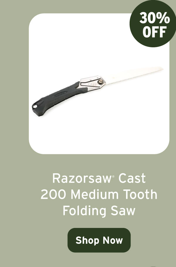 Razorsaw Cast 200 Medium Tooth Folding Saw