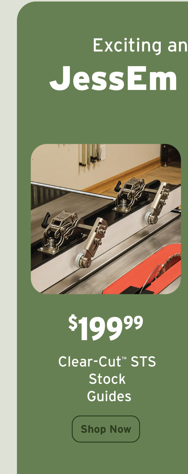 JessEm Clear-Cut Surface Table Saw Stock Guides