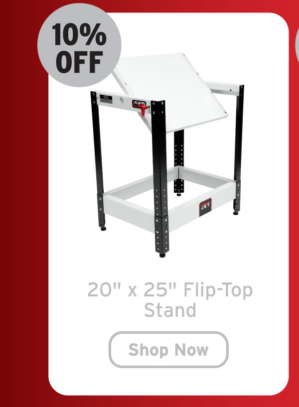 Jet 20" x 25" Flip-Top Stand