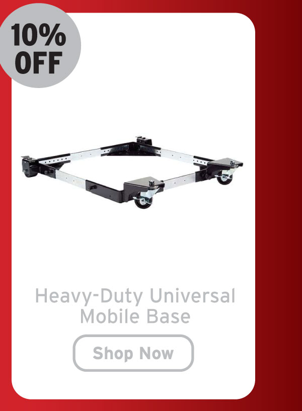 Jet Heavy-Duty Universal Mobile Base - JMB-UMB-HD