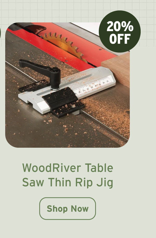 WoodRiver Thin Rip Table Saw Jig