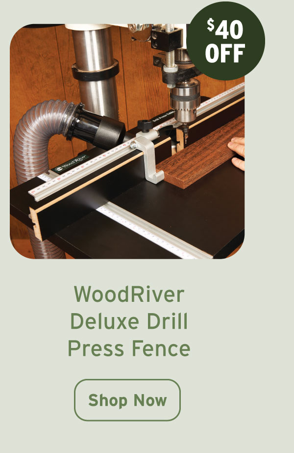 WoodRiver Deluxe Drill Press Fence