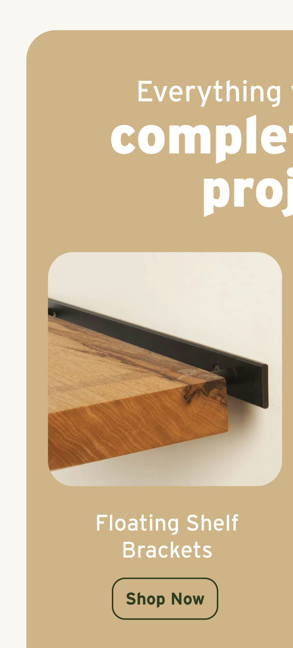 Floating Shelf Brackets