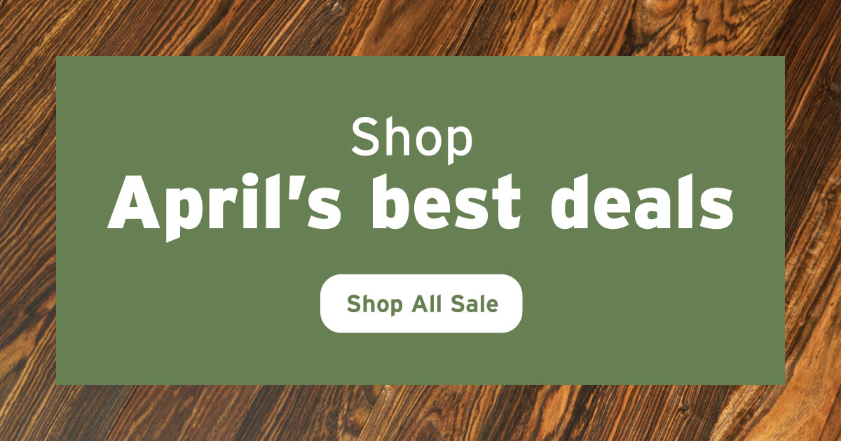 Shop April's Best Deals