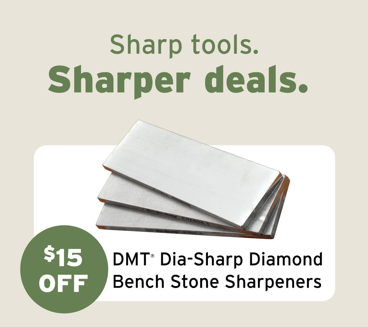 DMT Dis-Sharp Diamond Bench Stone Sharpeners