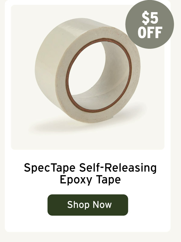 Spectape Self-Releasing Epoxy Resin Tape - 1-7/8" x 165' (48 mm x 55 yd)