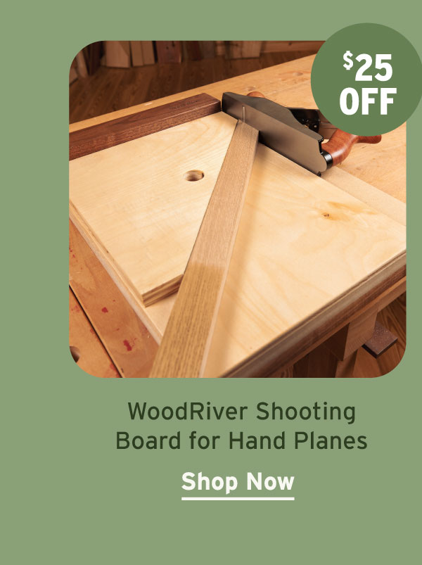 WoodRiver Shooting Board for Hand Planes