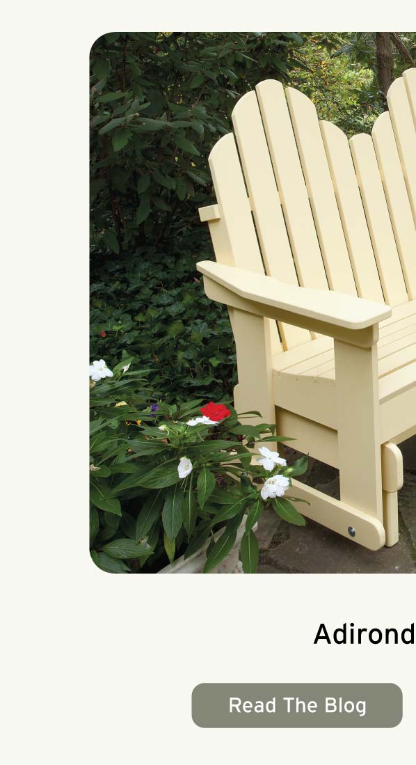 Adirondack Glider - Read Blog