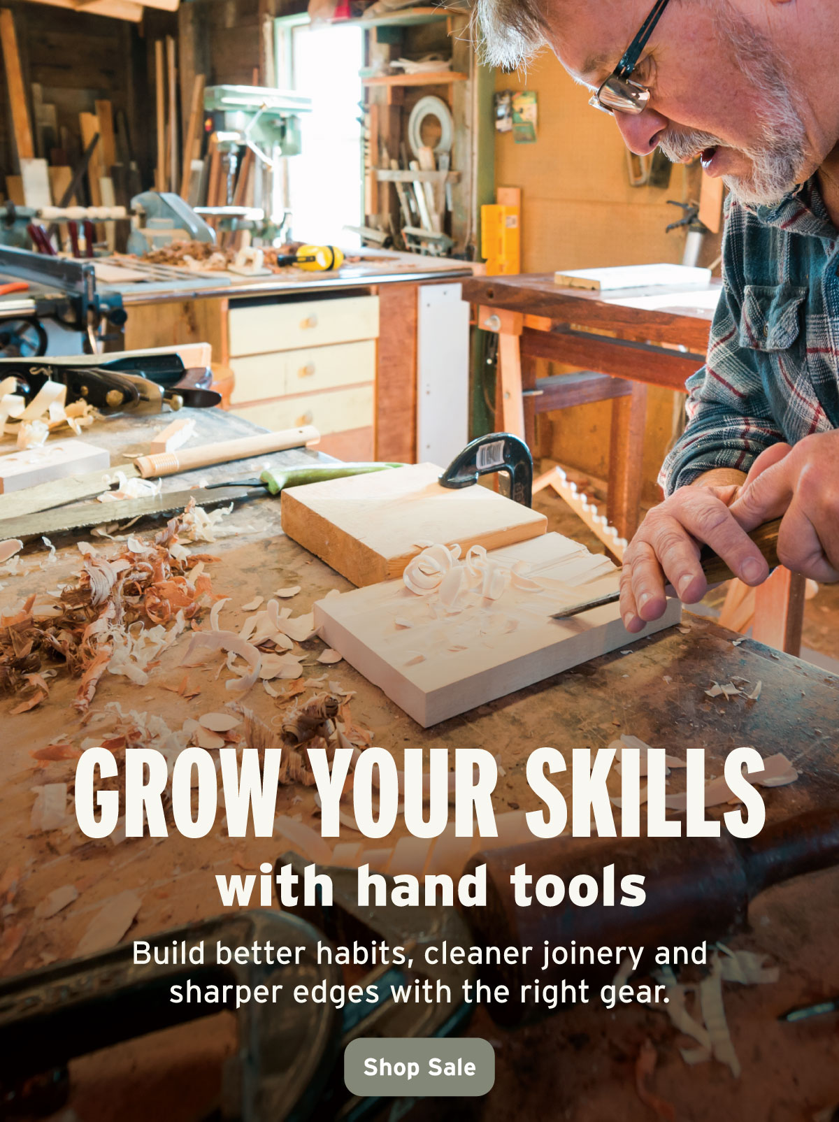 Grow Your Skills With Hand Tools