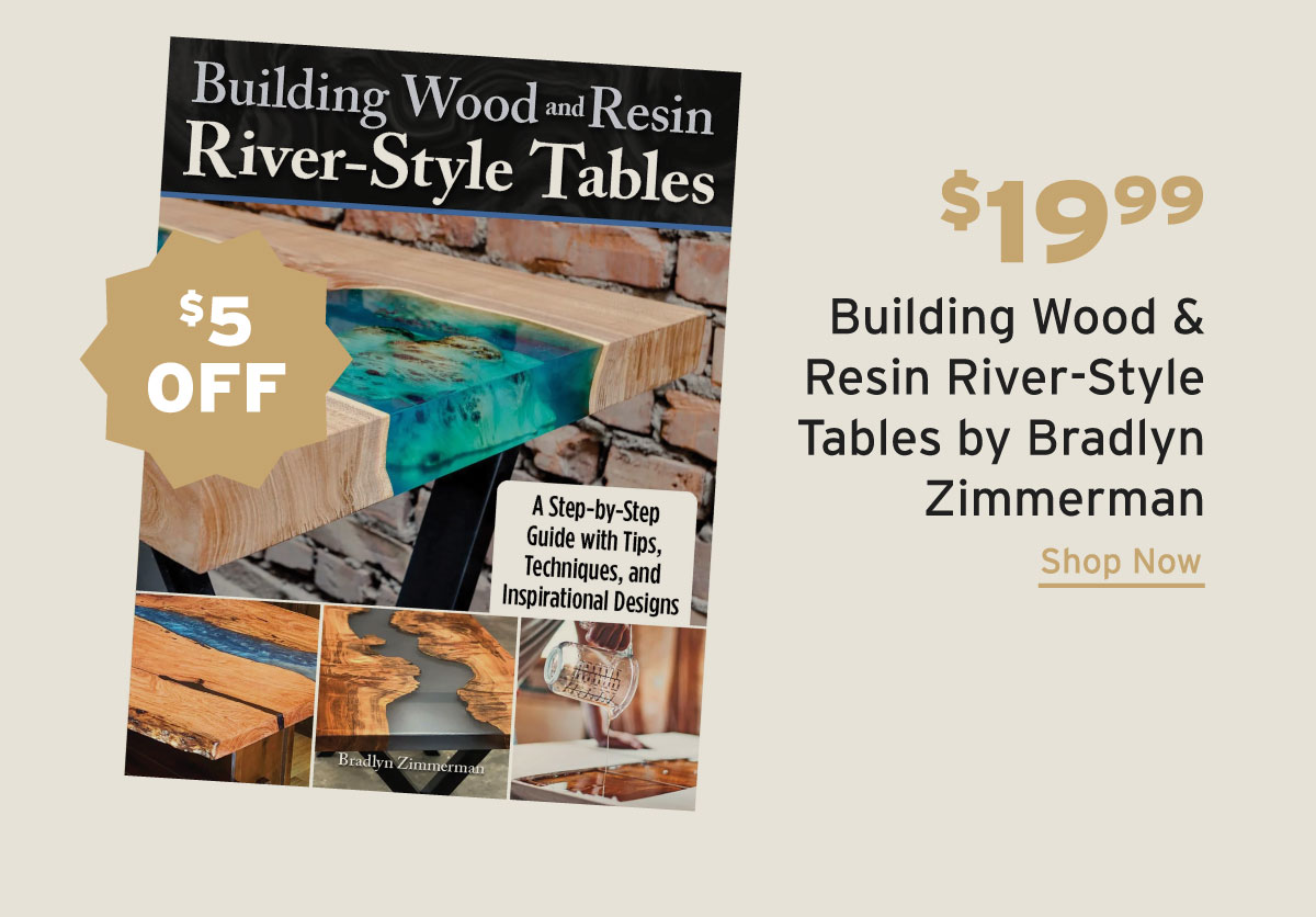 Fox Chapel Building Wood and Resin River-Style Tables