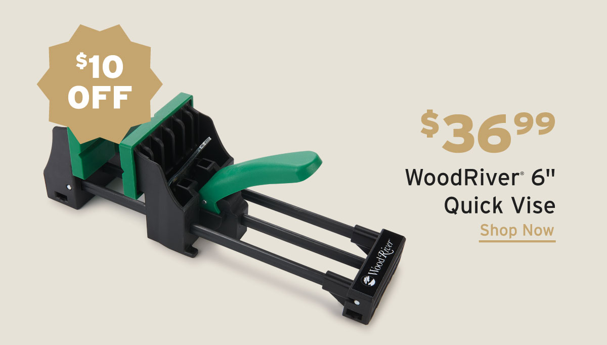 WoodRiver 6" Quick Vise