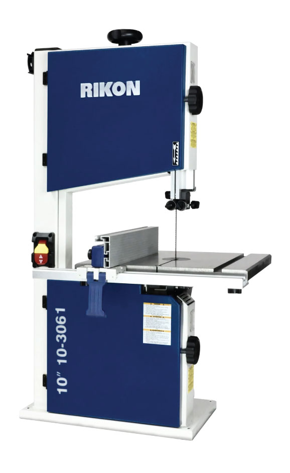 RIKON 10" Deluxe Bandsaw with Stand - 1/2 HP