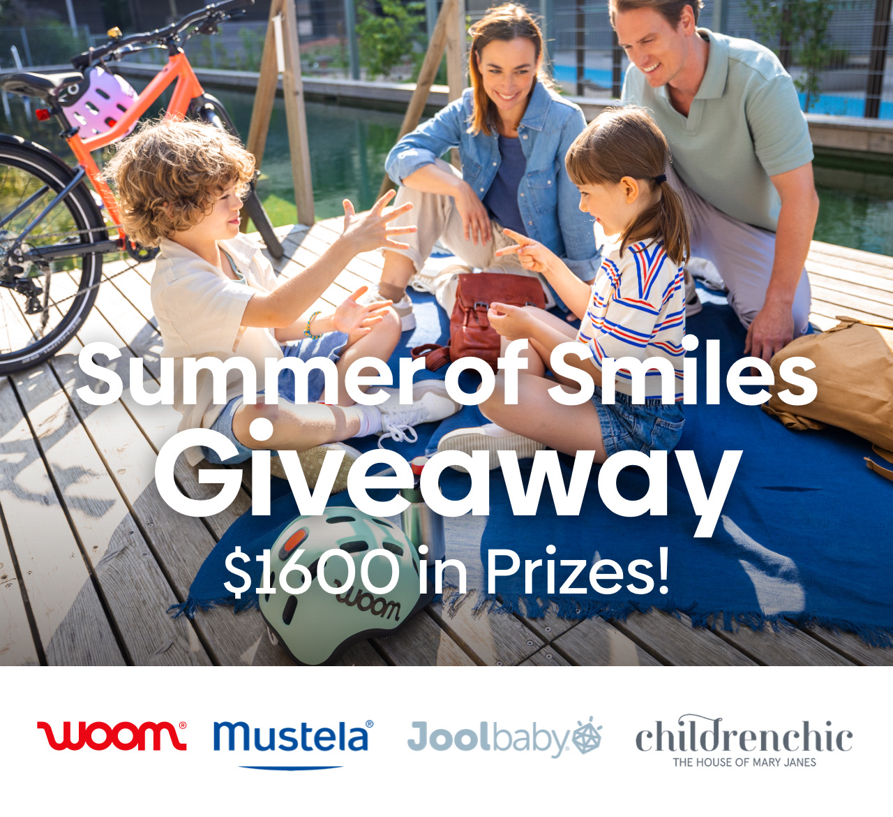 Summer of Smiles Giveaway – $1600 in Prizes!