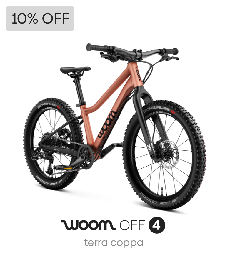 woom OFF 4 in terra coppa