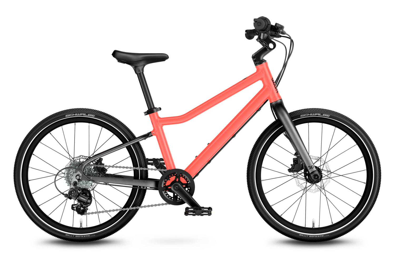 woom EXPLORE 4 in neon coral