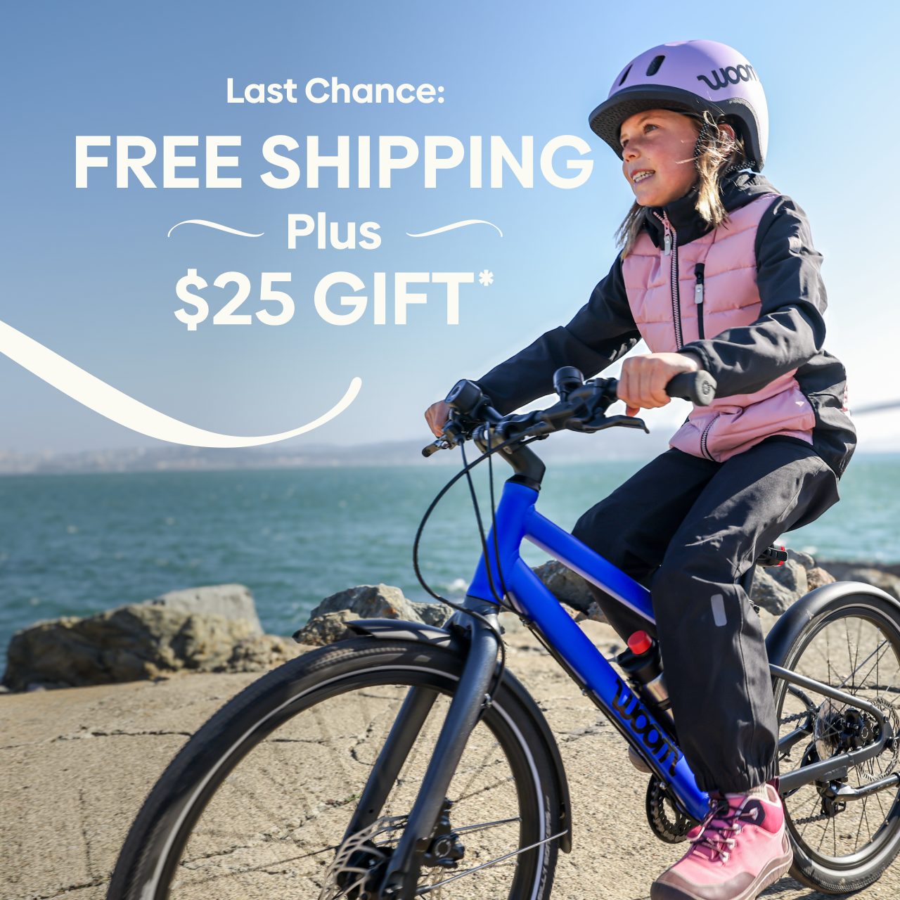 Last Chance: Free Shipping + $25 Gift*