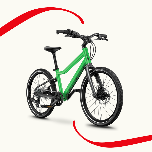 woom EXPLORE 4 in jungle green