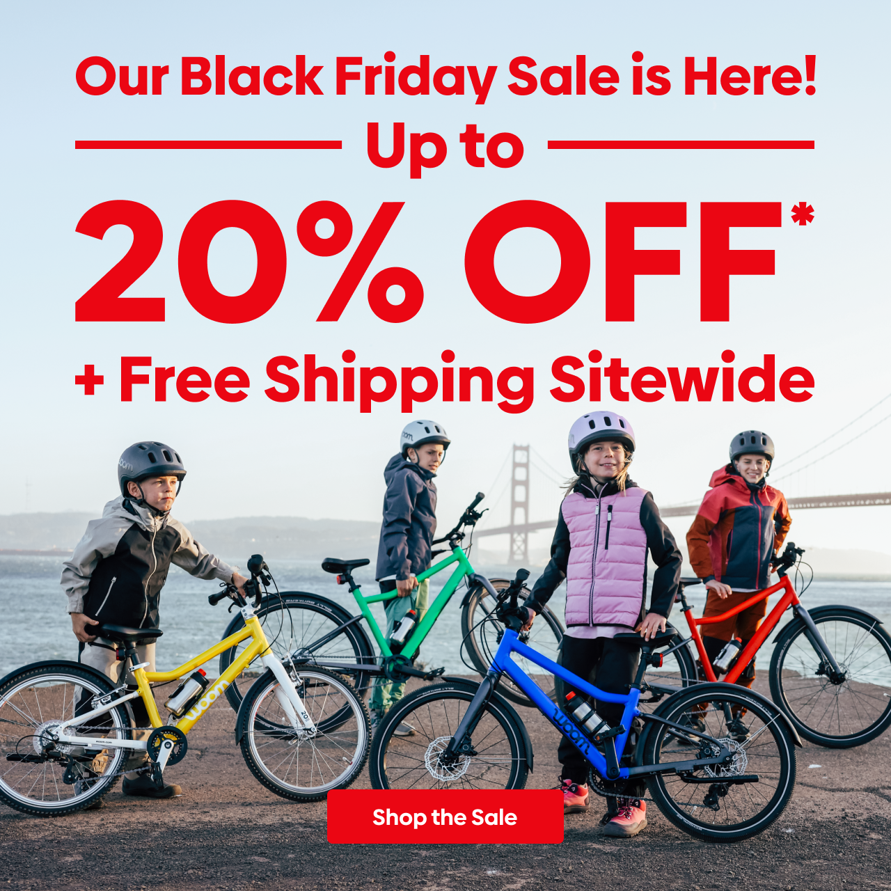 The Black Friday Sale is Here! Up to 20% Off* + Free Shipping Sitewide