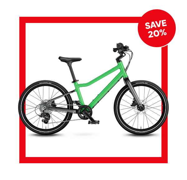 woom EXPLORE 4 in jungle green