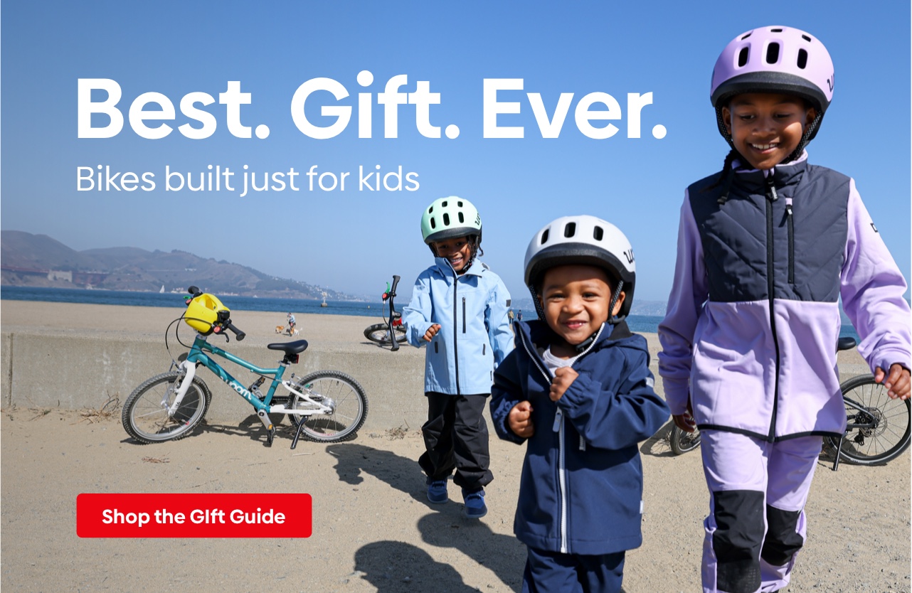 Best. Gift. Ever. Bikes built just for kids.