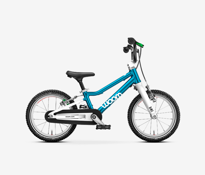 woom GO 2 in metallic blue