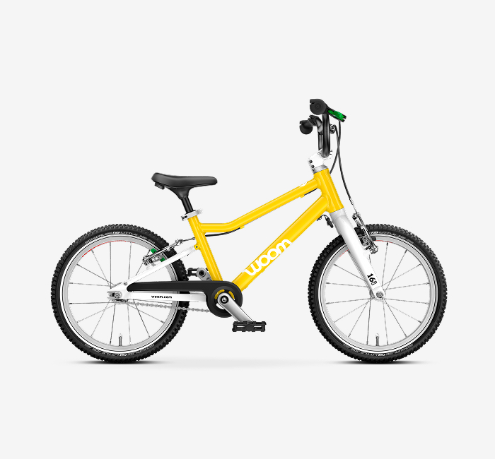 woom GO 3 in vibrant yellow