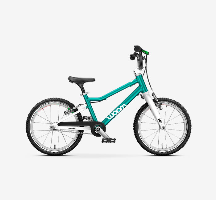 woom GO 3 in metallic turquoise
