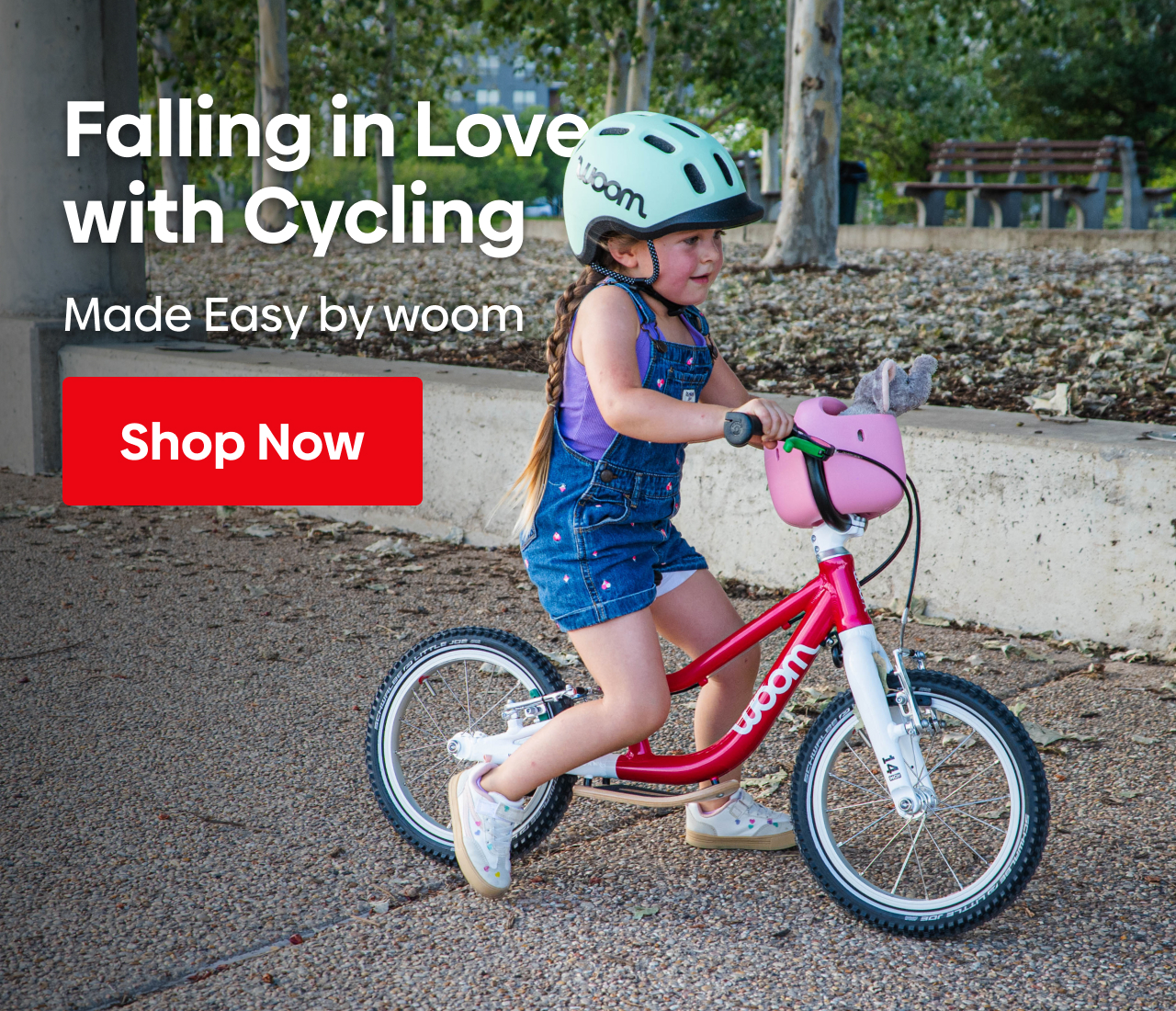 Falling in Love with Cycling, Made Easy by woom