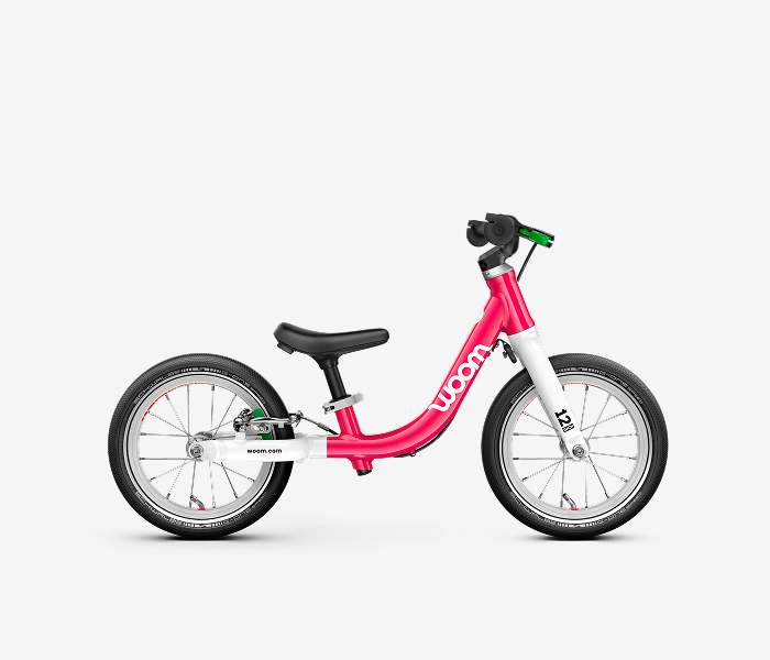 woom GO 1 in hot pink