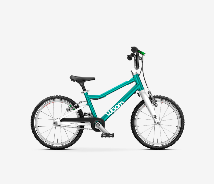 woom GO 3 in metallic turquoise