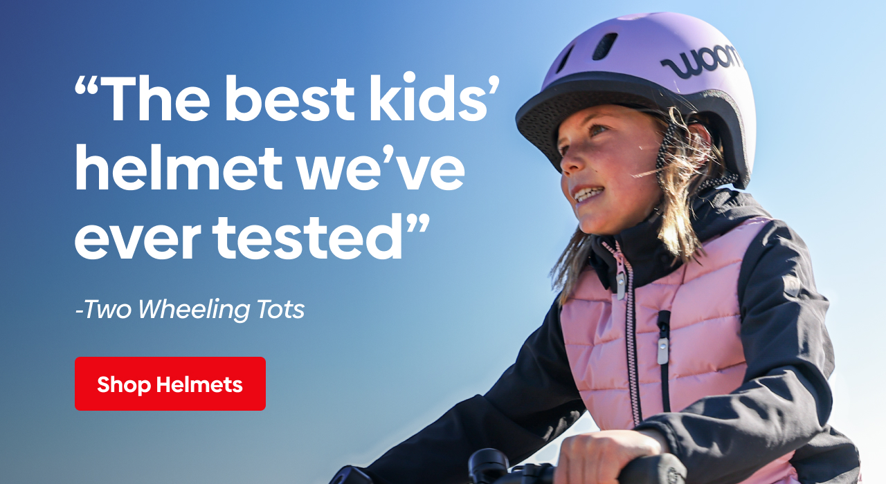 "The best kids' helmet we've ever tested" - Two Wheeling Tots