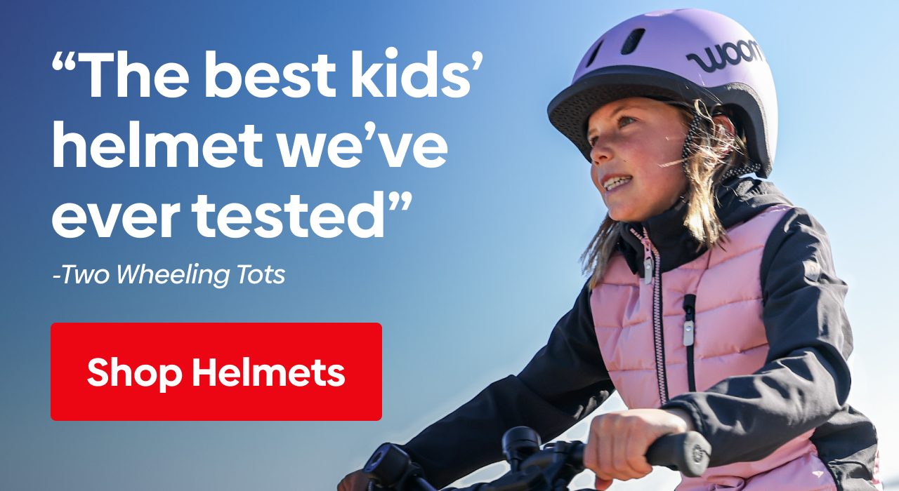 "The best kids' helmet we've ever tested" - Two Wheeling Tots
