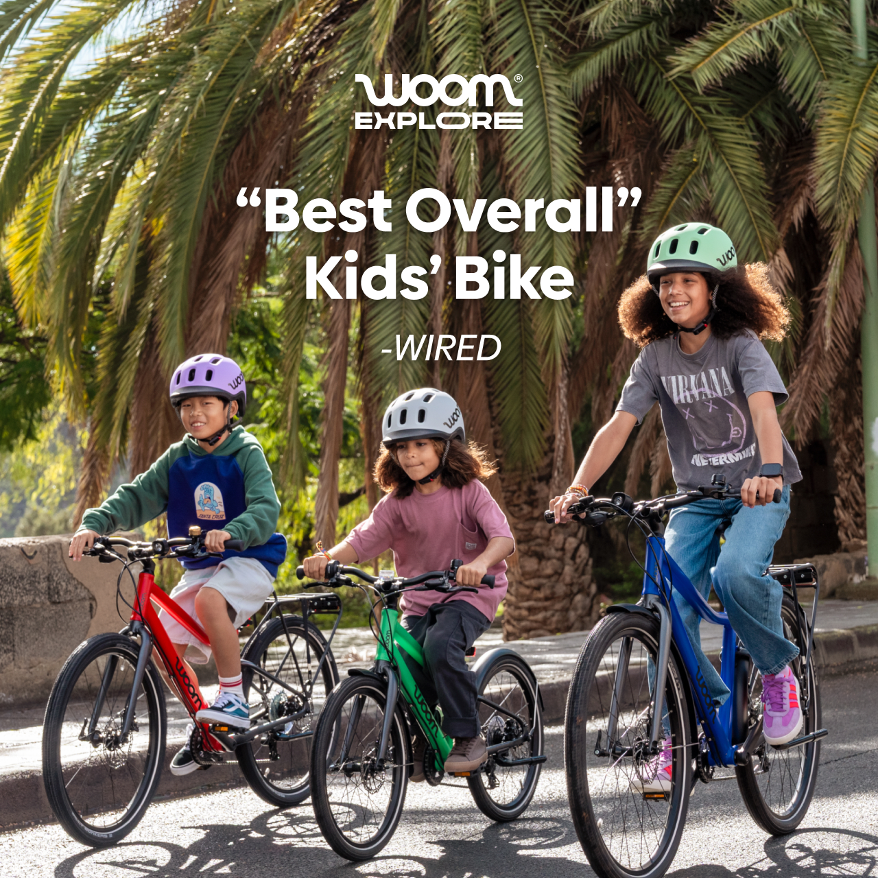 woom EXPLORE, "Best Overall" Kids' Bike -WIRED